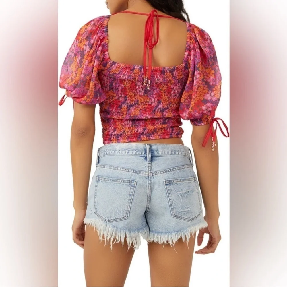 NWT Free People Back on Top Cropped Top